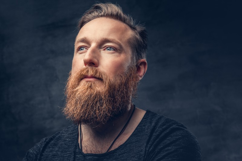 studio-portrait-blue-eyed-redhead-bearded-hipster-male-grey-background